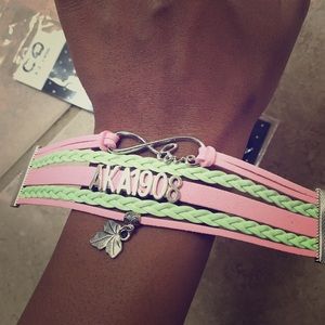 AKA Alpha Kappa Alpha bracelet